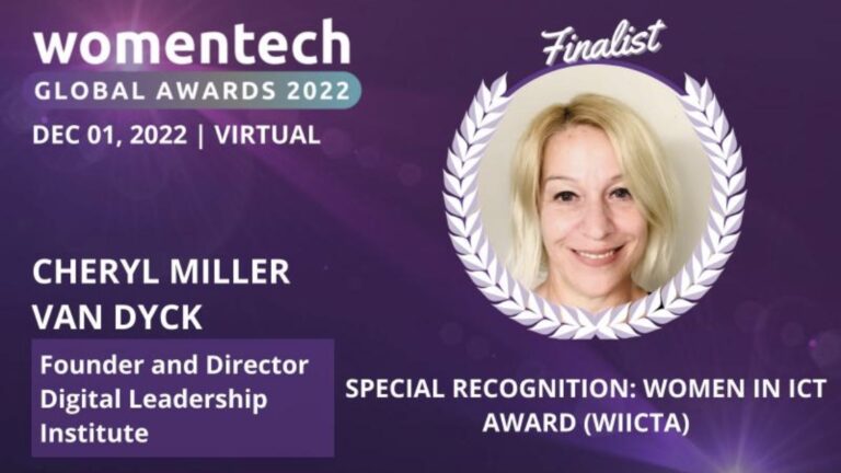 W20 EU Delegation Head is Global Women in Tech Award Finalist